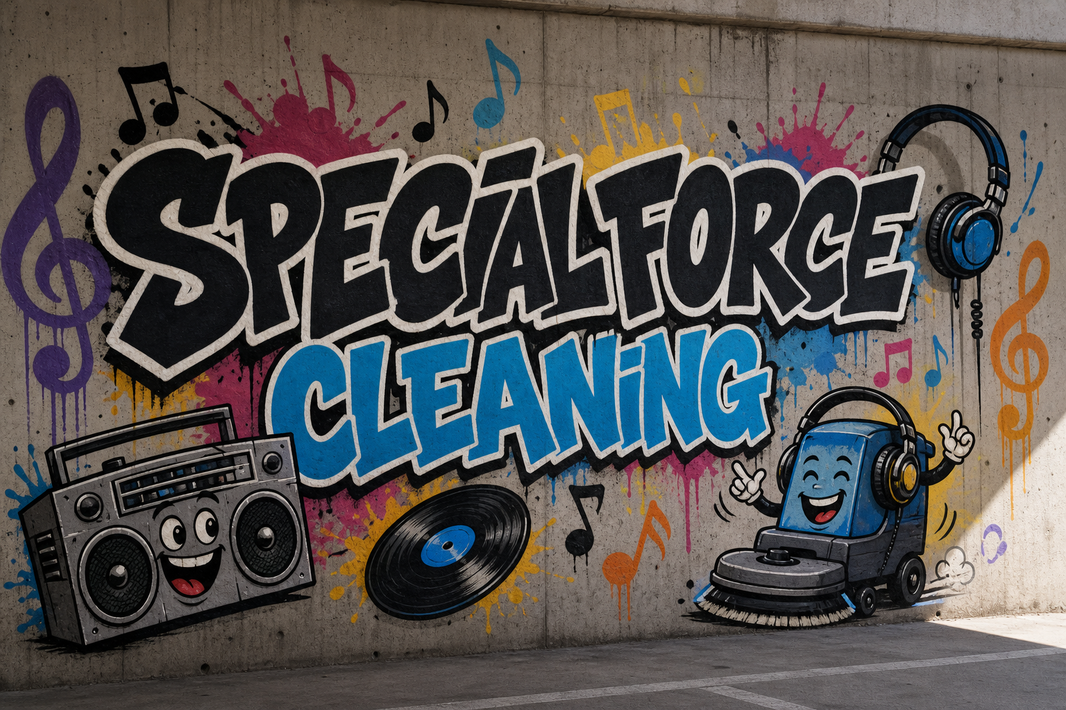 გრაფიტის მოცილება — SpecialForce Cleaning
